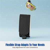 Nylon Foam Ski Strap, Adjustable Hook-and-Loop Band, Kids Sled Harness, Multi-Purpose, Lightweight, 5cm Wide