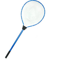 Telescopic Landing Net Aluminum Alloy Fishing Net with Silicone Bag Soft for Anglers