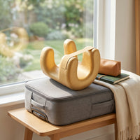 Supportive Face-down Pillow Foam Face down Pillow Comfortable Ergonomic for Travelers, Side Sleepers, Travel, Naps