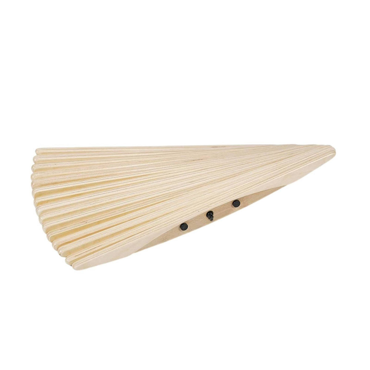 Solid Wood Wooden Balance Board Ridged Balance Board with Ridges Sturdy Long-Lasting for Fitness Enthusiasts