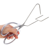 Stainless Steel Glazing Long-Lasting Pottery Dipping Tongs for Art Workshop