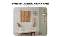 Meter Box Cover with pegs Decorative Shelf with pegs robust Duty for Homeowners