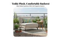 Transformable Armchair Bed Foldable Design Single Folding Lounger Bed Space-Saving Easy Assembly for Apartment Dwellers