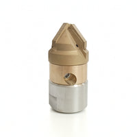 Drain Flushing Nozzle Compact Piping Cleaning Nozzle Leak Resistant for Plumbers