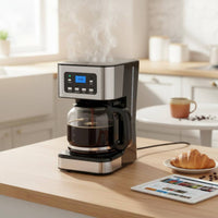 Automatic Pour-over Coffee Brewer Keep Warm Kitchen Appliance 950W High Power