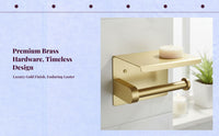 Brass wall faucet bathroom set