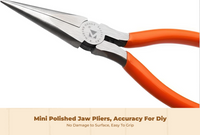 Needle Nose Pliers, 5cm Mini Jewelry Pliers, accurate Hand Tool for Beading, DIY Crafts, Jewelry Repair
