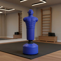 Torso-Form Punching Bag Black Connector Silicone Punching Bag Impact Absorbing Boxing Target