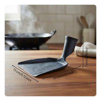 Wok head No Coating Shaped Iron Head for Cooking Enthusiasts, Chefs