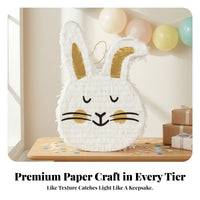 Birthday Candy Container with Hanging | Easy to Fill, Layered Fringed Paper, Hanging candy container