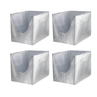 4 Pieces Reusable Litter Box Liner Washable Pet Supply Waterproof for Indoor