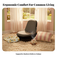 Adjustable rotating Lounger Foldable Floor Chair Space-Saving for Adults, Students
