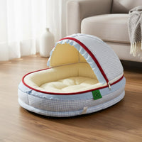 Feline House Bed Washable Covered Pet Nest Soft for Home