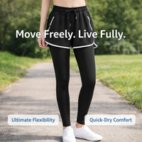 Leggings for Women with Fleece Lining for Fitness, Quick Dry Gym for Running, High Waist Training Pants for Cold Weather