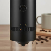Portable Electric Coffee Grinder Transparent Powder Container Universal Serial Bus Replenishable Coffee Grinder Automatic