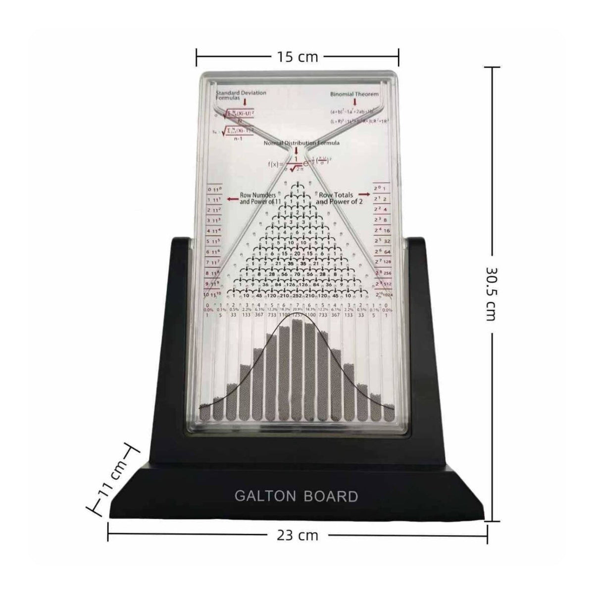 Educational Galton Board Prediction Gift Normal Distribution Model STEM Learning Bean Machine Model Stress Relief for Teachers, Students, Classroom