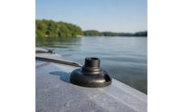 Reliable Sunshade Base with Threaded Socket Slimline Kayak Canopy Mount Base Weatherproof Kayak Canopy Mount Heavy-Duty for Boaters