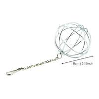 Hay Ball Feeder Easy to Install Wire Hay Ball Long-Lasting for Cages