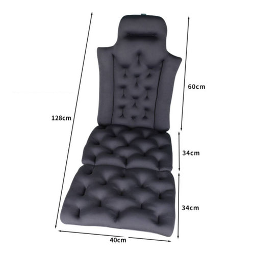 Non-Slip Bathtub Mat Soft and Comfortable Padded Bath Lounger Quick Drying