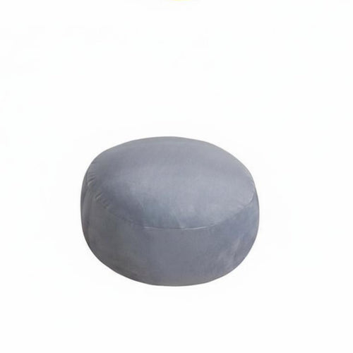Soft & Comfortable Round Pouf Ottoman Lightweight & Portable Beanbag Chair Versatile Use Floor Seating High Resilience for Students, Parents, Balcony, Small Areas, Living Room, Lounge Area