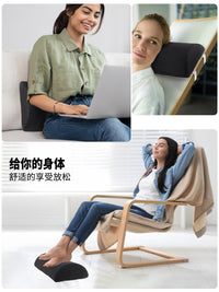 亚马逊躺椅脚垫慢回弹高弹海绵腿枕腰枕床椅沙发头枕靠垫跨境爆品