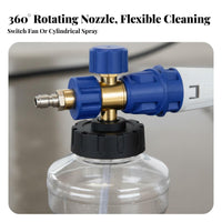 1000 Ml Pressure Washer Foam Dispenser Heavy-Duty Foam Dispenser Scratch Cleaning High Pressure Soap Foam Dispenser for Motorcycle Washing