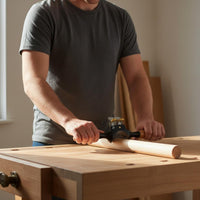 Concave Spokeshave Rounding Plane Comfortable Grip for Handle Making