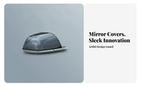 Electric Vehicle Series 3 Side Mirror Cover Fit over Side Mirror Cap Contoured Car Part Smooth