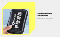 Portable Tubeless Tire Repair Kit for Motorcycle, Car, Bike