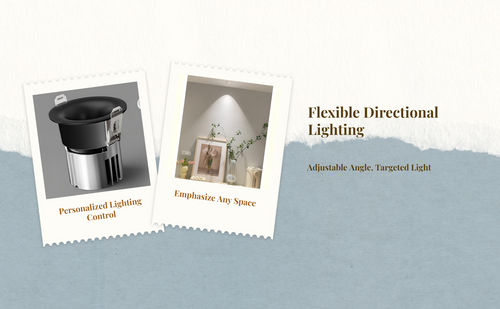 Adjustable anti-glare downlight