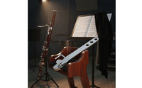 Bassoon Balance Rod with Hook Sturdy Bassoon Balance Rod Silver Strap Adjuster for Performance