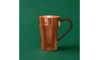 Handmade Copper Cup Flared edge Tapered Copper Cup Metal Tumbler