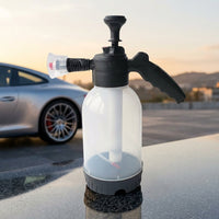 Spray Bottle for Garden Sprayer and Pressure Sprayer Tasks, Car Wash Pump Sprayer with Car Foam Hand Pump, 2000ml Capacity, Side Grip Handle