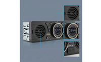 Car Stereo with Bluetooth 12V Car Stereo with USB Input Radio Radio with Clock Display Hands-Hands-Free MP3 Player with USB