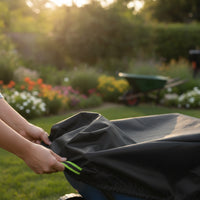 Waterproof Fertilizer Spreader Cover Weatherproof Spreader Cover with Drawstring Reflective Heavy-Duty for Gardeners, Homeowners, Outdoor Storage, Garden, Yard