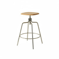 Adjustable rotating Counter Chair Easy to Clean Adjustable Pedestal Stool for Pub