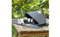 Portable Padded Camera Wrap Foldable Camera Wrap with Straps Soft Cloth Multi-Functional for Photographers