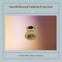 Bronzed Ceiling Light Cover