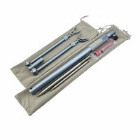 Ultralight Raft Fishing Rod Holder Multifunction Aluminum Fishing Rod Bracket Long Cast Stable for Lure Anglers