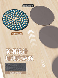 指压板实木脚踩踏超慢跑足底按摩垫原地足疗脚底踩穴位通经络专用