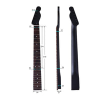 Black Matte Tele-Style Design Neck Dot Inlays 22 Fret Guitar Neck for DIY Users