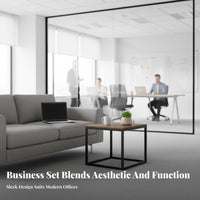 3 Piece Lounge Suite Minimalist Design 3-Piece Couch and Chair Set Business design Flexible Combination for Corporate Buyers