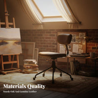 Character Backrest Chair utilitarian aesthetic Computer Seat Easy Assembly for Studio