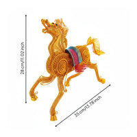 Aluminum Wire Horse Figurine Sturdy and Long-Lasting Home Decoration Rustproof