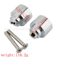 Aluminum Handlebar End Weights for Honda Motorcycles