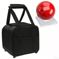 Single Bowling Ball Carry Bag with Padding and Handle