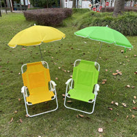 Portable Kids Beach Chair with Umbrella, Korean Style, Multi-functional