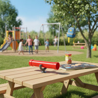 Playground   Lightweight Toy Telescope with Mounting Bracket Sturdy Toy Telescope for Backyard