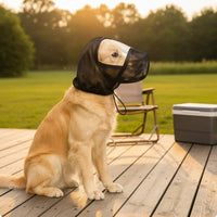 Dog Guard Head Cover Protection Mesh Canine Head Cover Breathable Pet Supplies for Outdoor