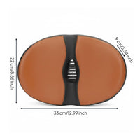 Noseless Cycle Seat Breathable Wide Bike Seat Universal Fit for Long Distance Riding